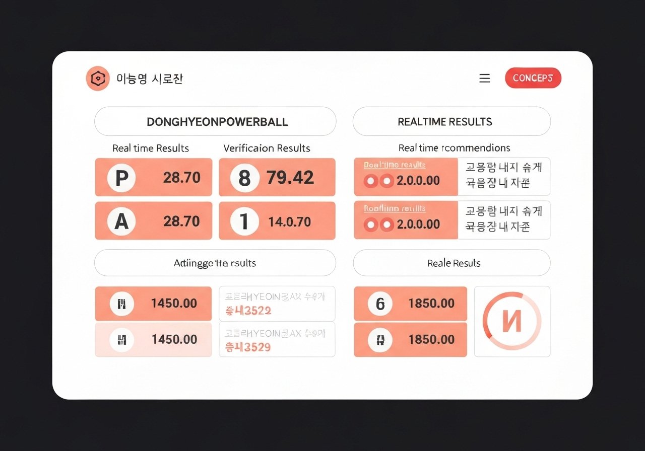 넥스트 파워볼 검증 커뮤니티! 동행파워볼 실시간 결과 중계 추천